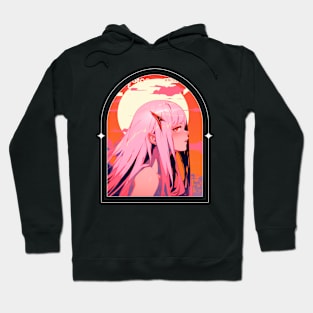 Enchanted Dreams Anime Girl Hoodie